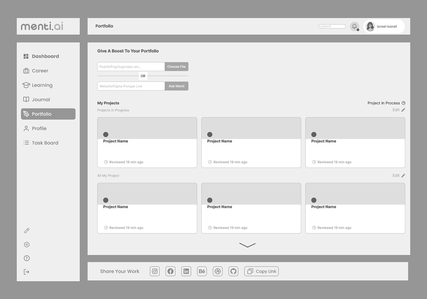 תמונה של פרוטוטייפ מתוך האתר של הMENTI.AI 6